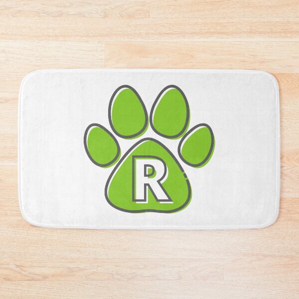 Item preview, Green Paw Monogram R designed and sold by Coffee Lifestyle.