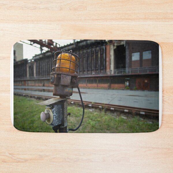 Item preview, Urbex Photography | Emergency stop with signal light designed and sold by Cora Wirth.