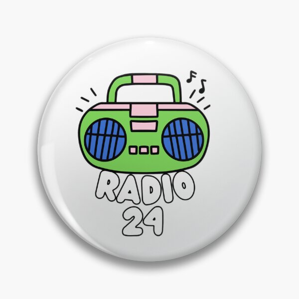 Item preview, Radio 24 sticker 2 designed and sold by Shopaholicer.