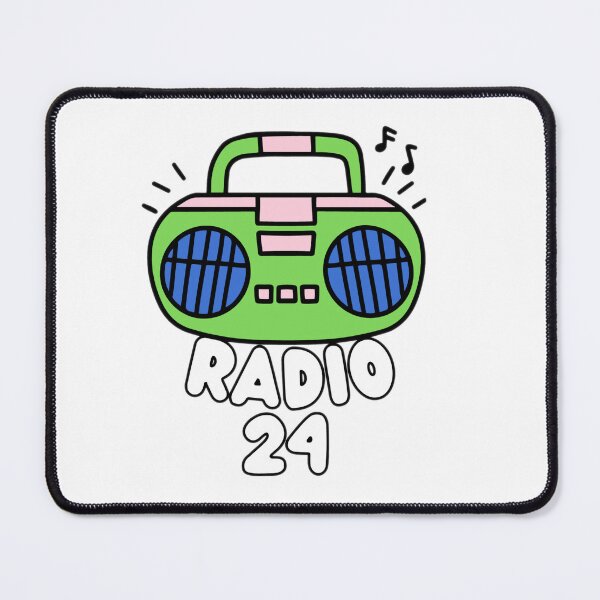 Item preview, Radio 24 sticker 2 designed and sold by Shopaholicer.