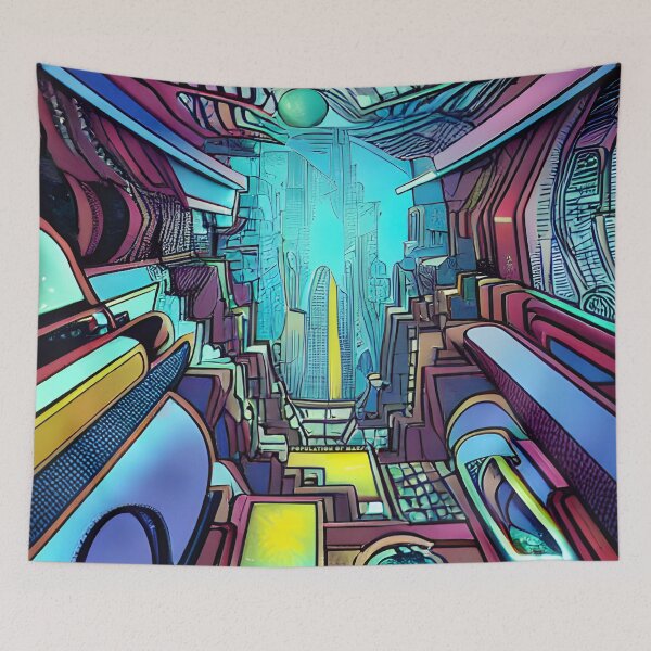 Item preview, Another World View designed and sold by PopOfMars.