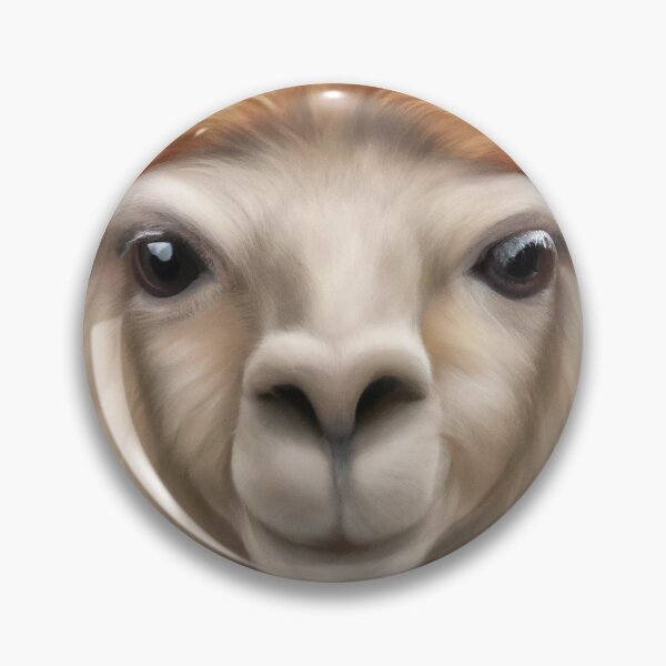Item preview, Serene Lama: A Photorealistic Painting designed and sold by Redjevel.