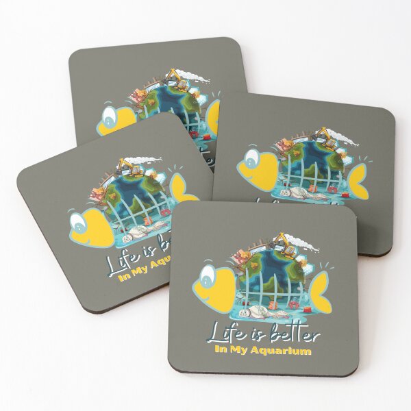 Item preview, Life Is Better In My Aquarium. For a fish keeper, for a fish breeder, for a pet shop. designed and sold by Wentoo.