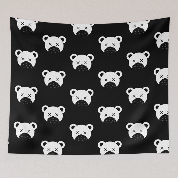 Item preview, Bandana Cross eye Bear designed and sold by motivationhood.
