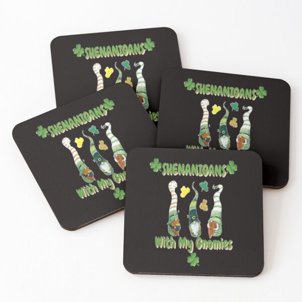 Item preview, Shenanigans with My Gnomies, Let The Shenanigans Begin, Lucky Shamrock Irish Culture, Shenanigans Squad   designed and sold by Adri Barnard.