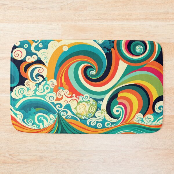Item preview, Waves, abstract designed and sold by zeljana0504.