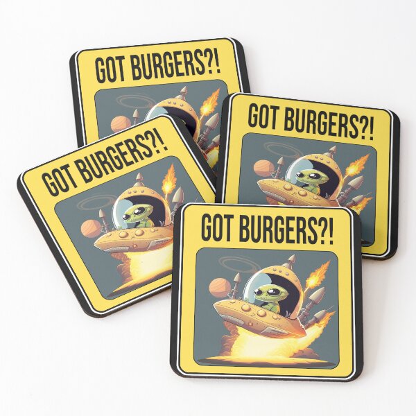 Item preview, Got Burgers UFO  designed and sold by SinMagellan.