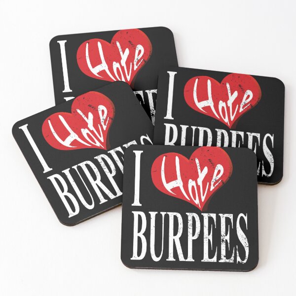 Item preview, I Hate Burpees Bodybuilding Gym Fitness designed and sold by SimpleAndGreat.