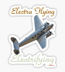 Electra Flying - Electrifying Design Sticker