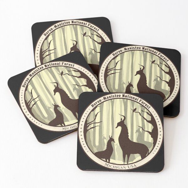Item preview, Huron-Manistee National Forest Mystical Deer designed and sold by JordanHolmes.
