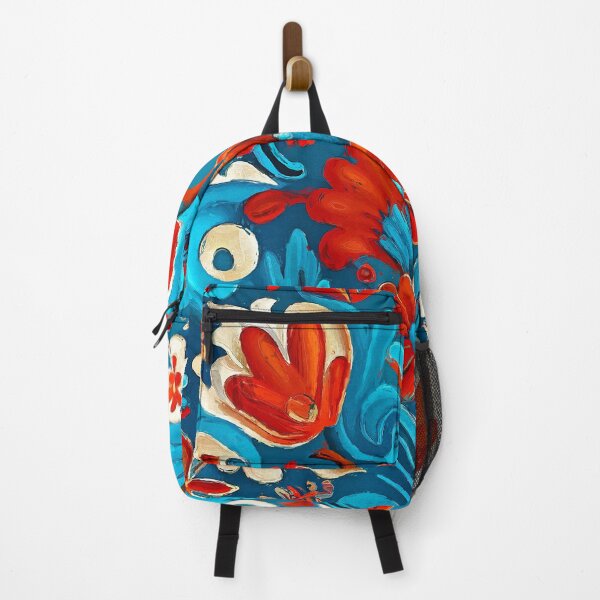 Item preview, Folklore motif red blue designed and sold by JBJart.