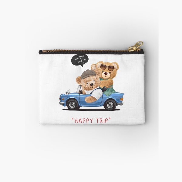 Item preview, Bear Happy Trip Cute designed and sold by Djmaxxx.