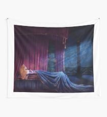 Sleep Until Awaken by True Love's Kiss Wall Tapestry
