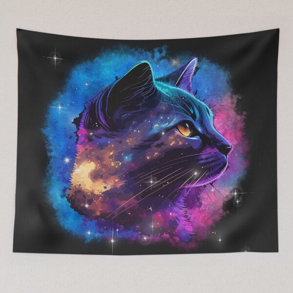 Item preview, Galaxy Space Cat design styled designed and sold by MamaNeeaDesigns.