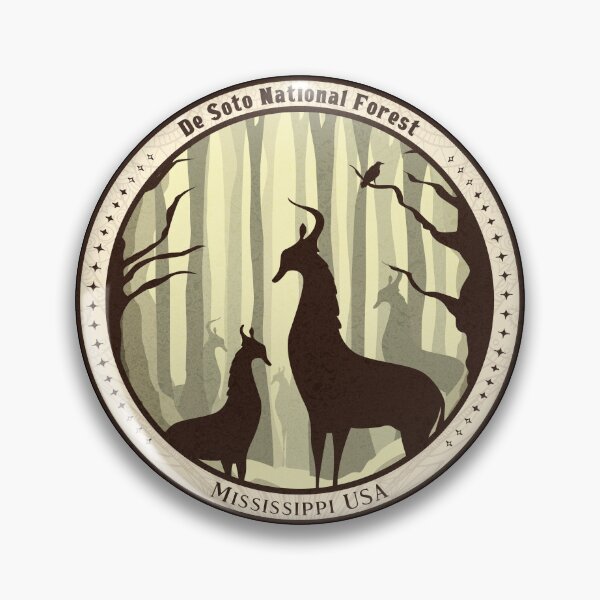 Item preview, De Soto National Forest Mystical Deer designed and sold by JordanHolmes.