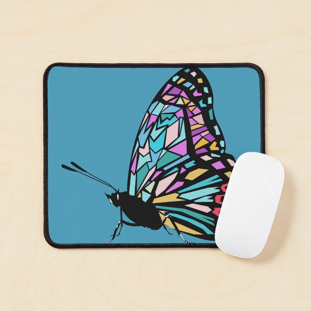 Butterfly/ Blue Fish/ Pig Pattern Mouse Pads Aesthetic - Temu Canada