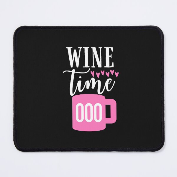Item preview, Wine time Quote, Wine Lover Gift, Wine Drinker, Typography Quote, Alcohol Quotes designed and sold by thedazzlingmonk.