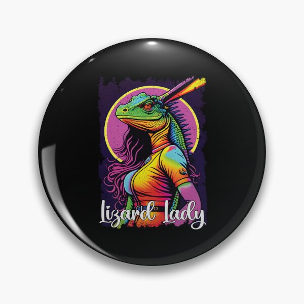 Item preview, Lizard Lady Funny Bearded Dragon Lover designed and sold by Trendy Valley .
