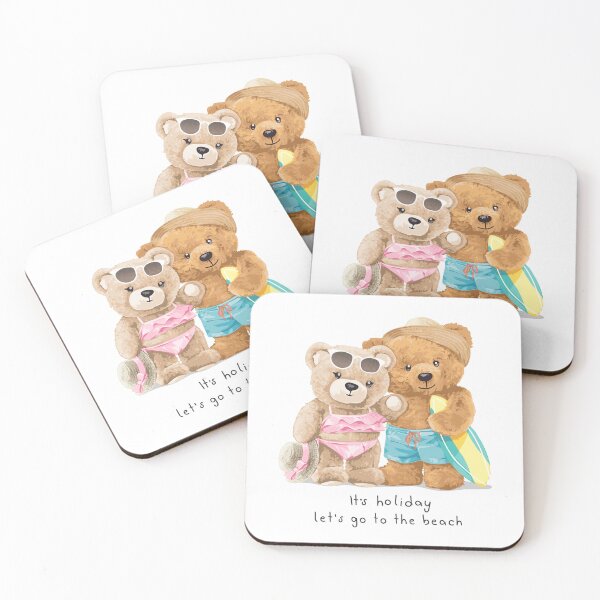 Item preview, Bear Let Go To The Beach Cute designed and sold by Djmaxxx.