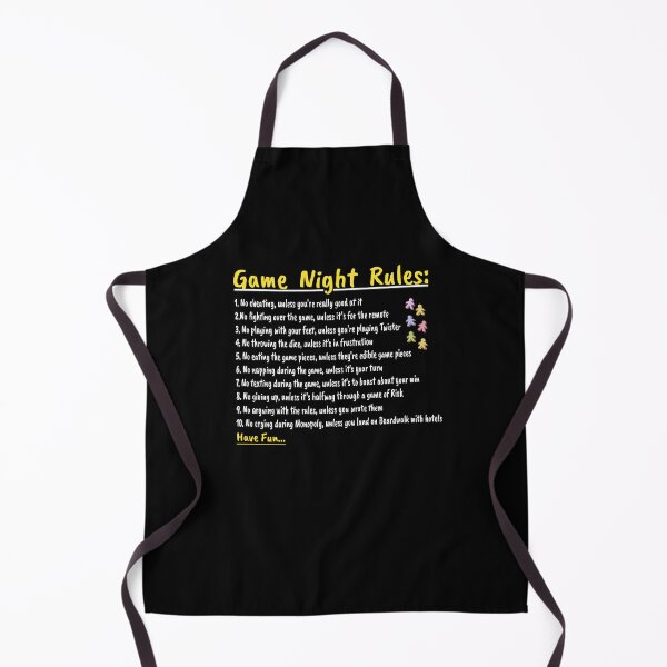 Item preview, Game Night Rules designed and sold by SLPrintFactory.