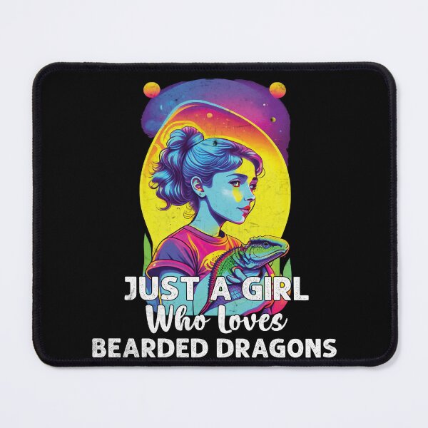 Item preview, Just a girl who loves bearded dragons Funny Lizard Lover designed and sold by Trendy Valley .