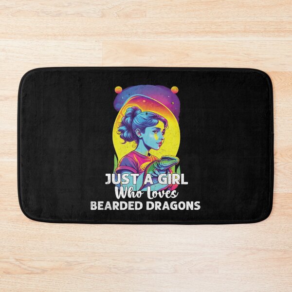 Item preview, Just a girl who loves bearded dragons Funny Lizard Lover designed and sold by Trendy Valley .