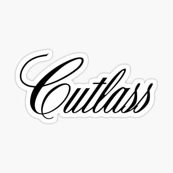 Item preview, Oldsmobile Cutlass Script designed and sold by ItsMeRuva.
