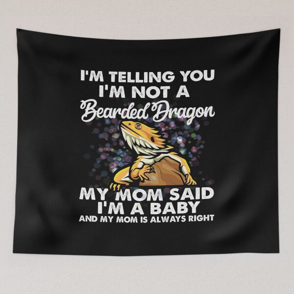 Item preview, Funny Bearded Dragon Mom Lizard Lover designed and sold by Trendy Valley .