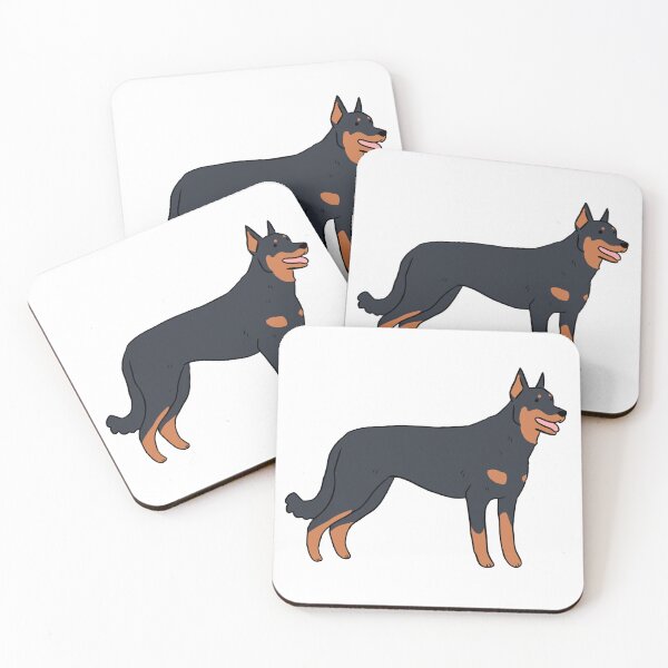 Item preview, Beauceron dog cute illustration  designed and sold by Yarafantasyart.
