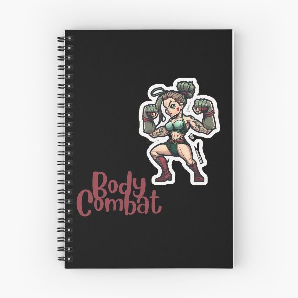 Item preview, Confident Sexy Cartoonish Lady Doing Body Combat Workout designed and sold by Cute-Jory-Store.