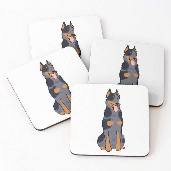 Item preview, Beauceron dog cute illustration  designed and sold by Yarafantasyart.
