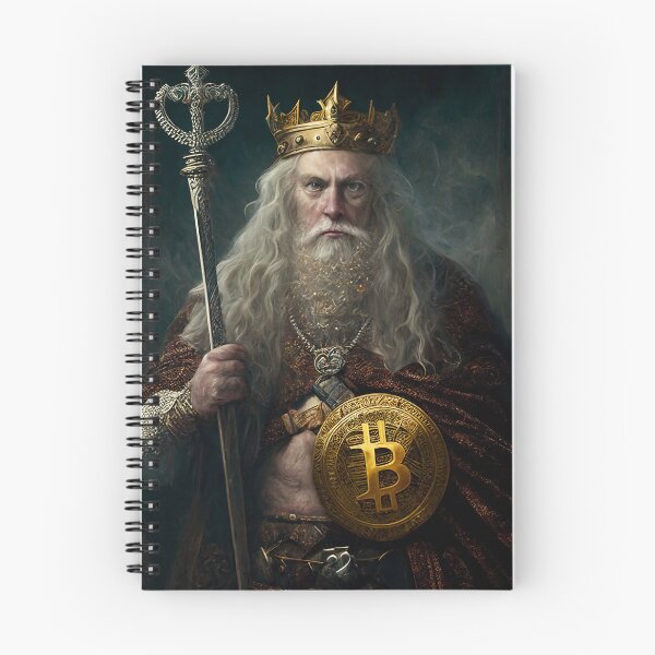 Item preview, King of Bitcoin designed and sold by TheJaMoke.