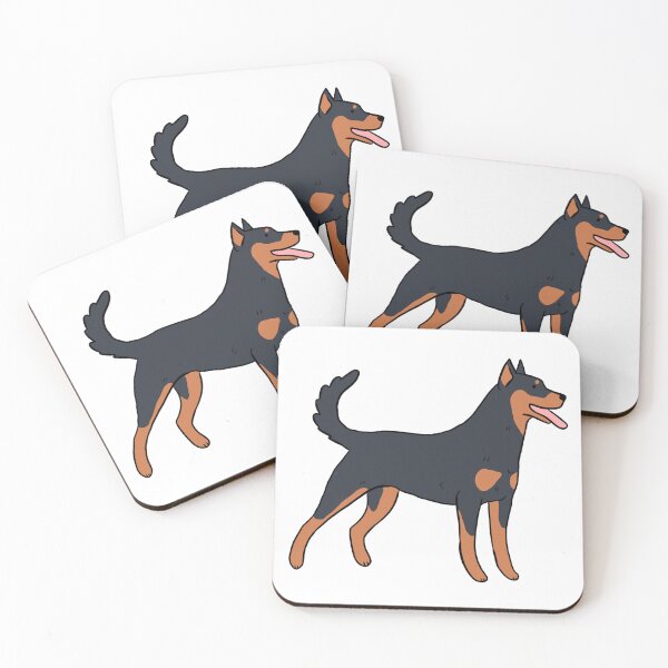Item preview, Beauceron dog cute illustration  designed and sold by Yarafantasyart.