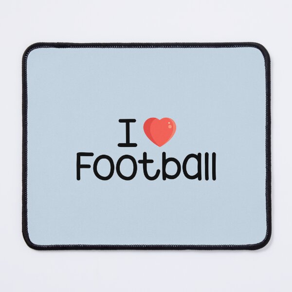 Item preview, I love football designed and sold by IdeasForFreedom.