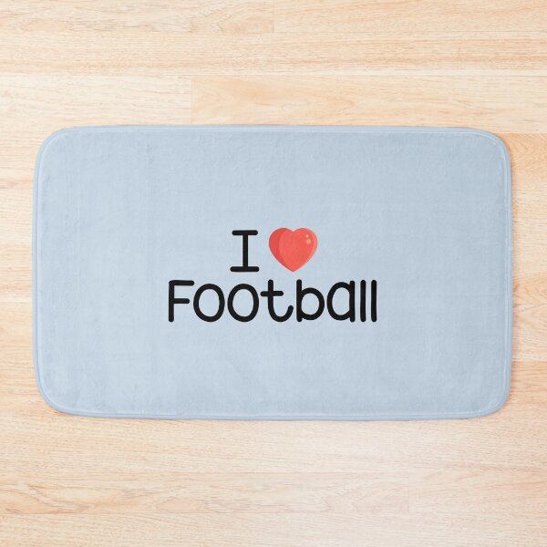 Item preview, I love football designed and sold by IdeasForFreedom.