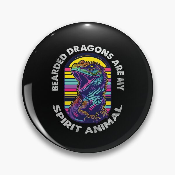 Item preview, Bearded Dragons are My Spirit Animal Vintage Retro designed and sold by Trendy Valley .