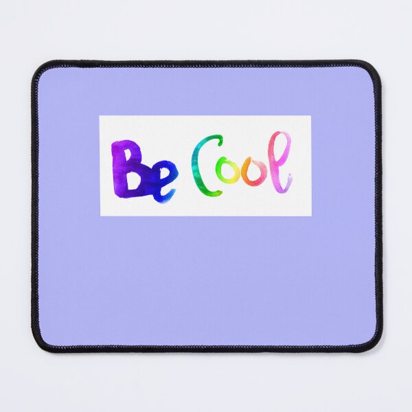 Item preview, Be cool positive motivational lettering |  Motivational watercolor lettering designed and sold by lausn.