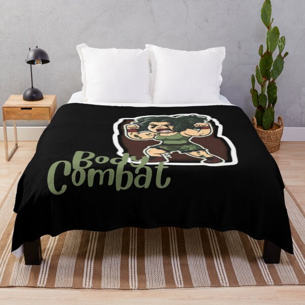 Item preview, Funny Cartoonish Lady Doing Body Combat Workout designed and sold by Cute-Jory-Store.