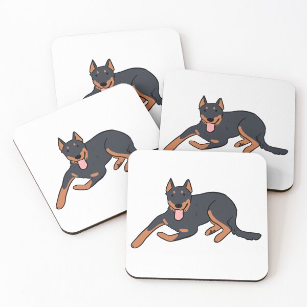 Item preview, Beauceron dog cute illustration  designed and sold by Yarafantasyart.