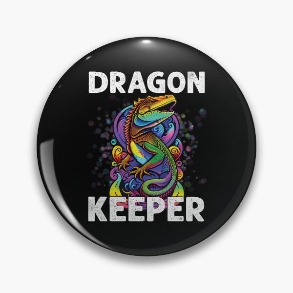 Item preview, Dragon Keeper Funny Bearded Dragon Lover designed and sold by Trendy Valley .