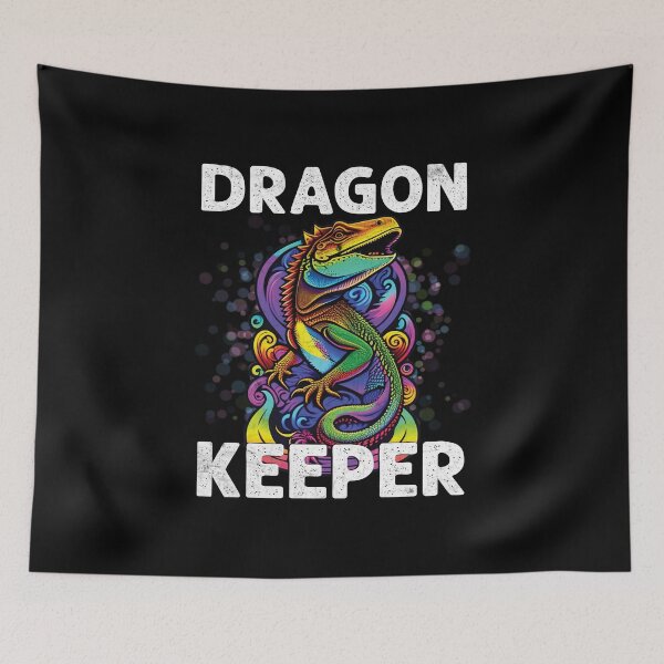 Item preview, Dragon Keeper Funny Bearded Dragon Lover designed and sold by Trendy Valley .