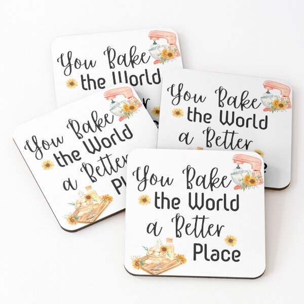 Item preview, You Bake the World a Better Place designed and sold by Usagi-Kun.