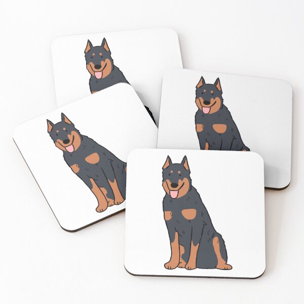 Item preview, Beauceron dog cute illustration  designed and sold by Yarafantasyart.