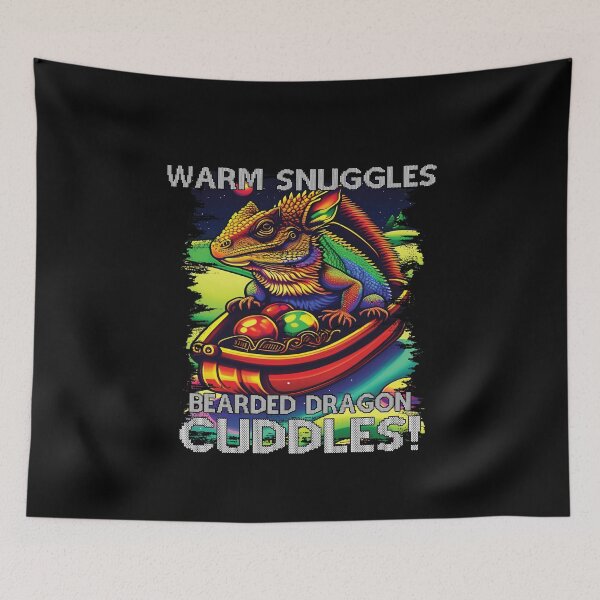 Item preview, Warm Snuggles and Bearded Dragon Cuddles Funny Christmas  designed and sold by Trendy Valley .
