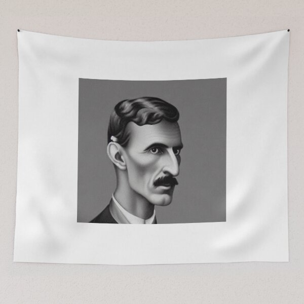 Item preview, Nikola Tesla Art design designed and sold by HEFTALICA.