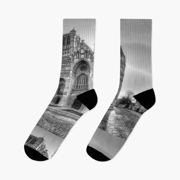 Item preview, Lincoln Cathedral Panorama, Black And White designed and sold by Paul Thompson Photography.