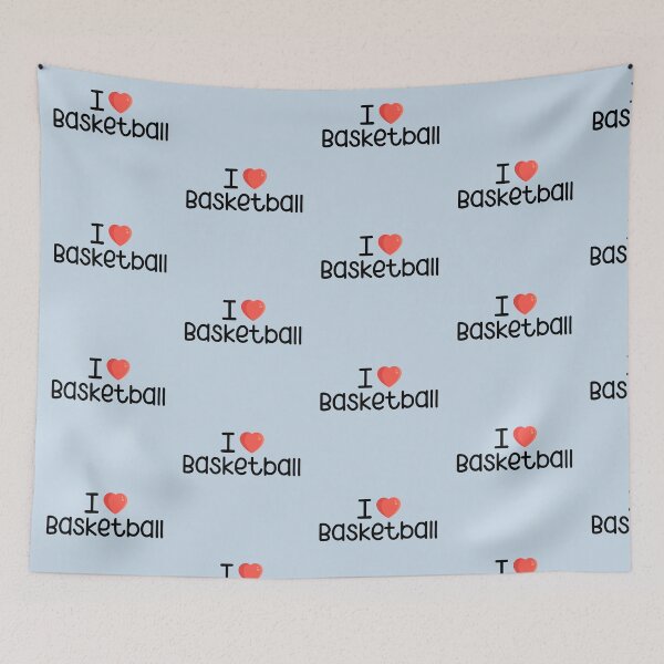 Item preview, I love basketball designed and sold by IdeasForFreedom.