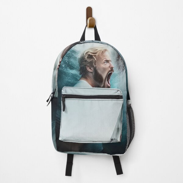 Item preview, furious white shark and blond Surfer designed and sold by Arthoughts.