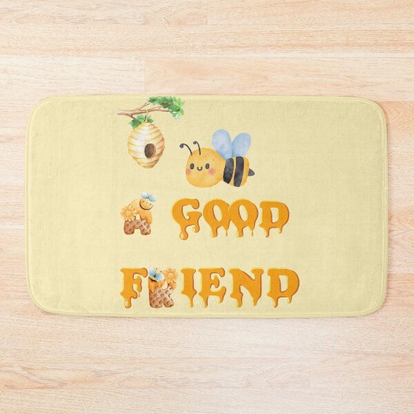 Item preview, Bee a good friend, be a good friend for kids cute bee with honey letters honey comb be a good friend designed and sold by Lady-Frost.