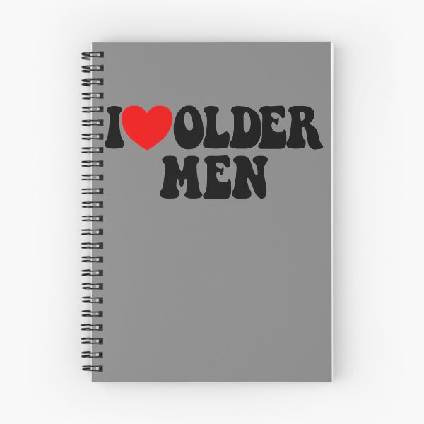 Item preview, I Love Older Men Red Heart Women's I Love Older Men Gear designed and sold by DynamicDesign.